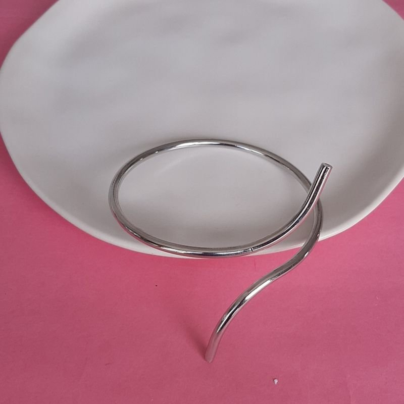 Bracelete antebraço Prateada