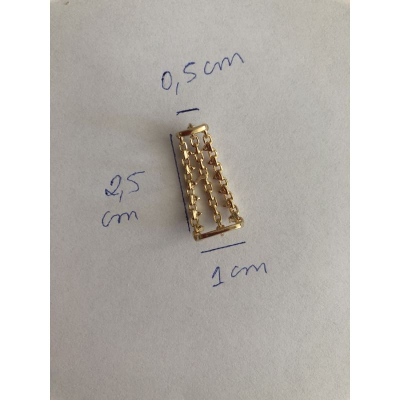 Brinco Earhook detalhe Microzirconias