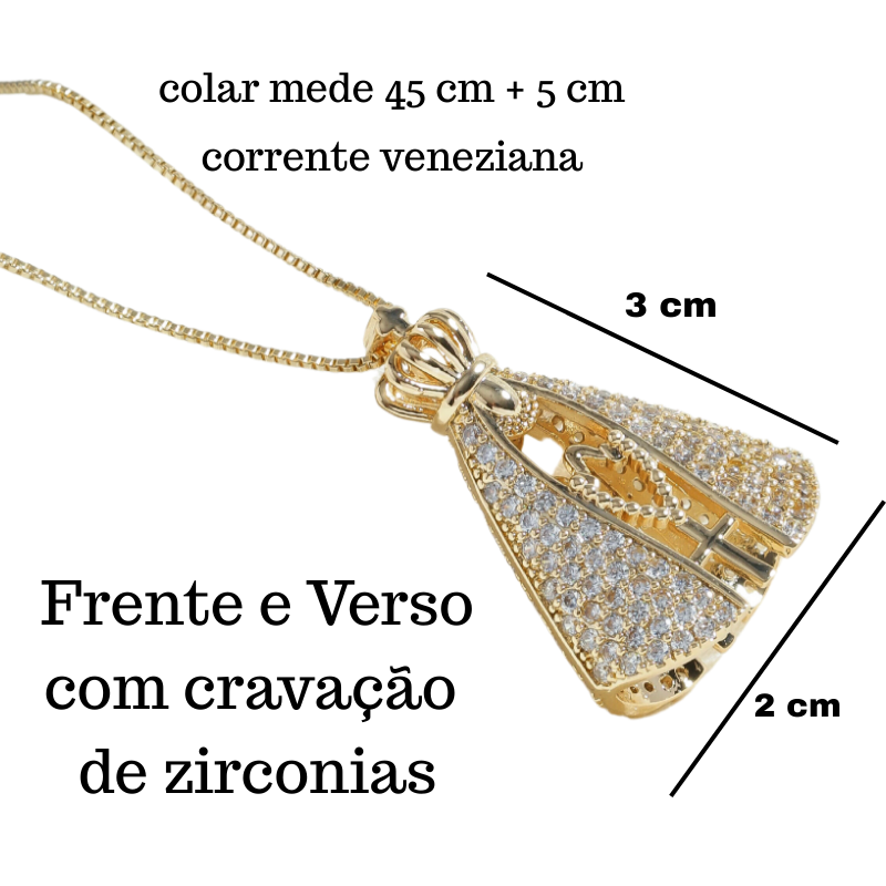 Colar Nossa Senhora Aparecida