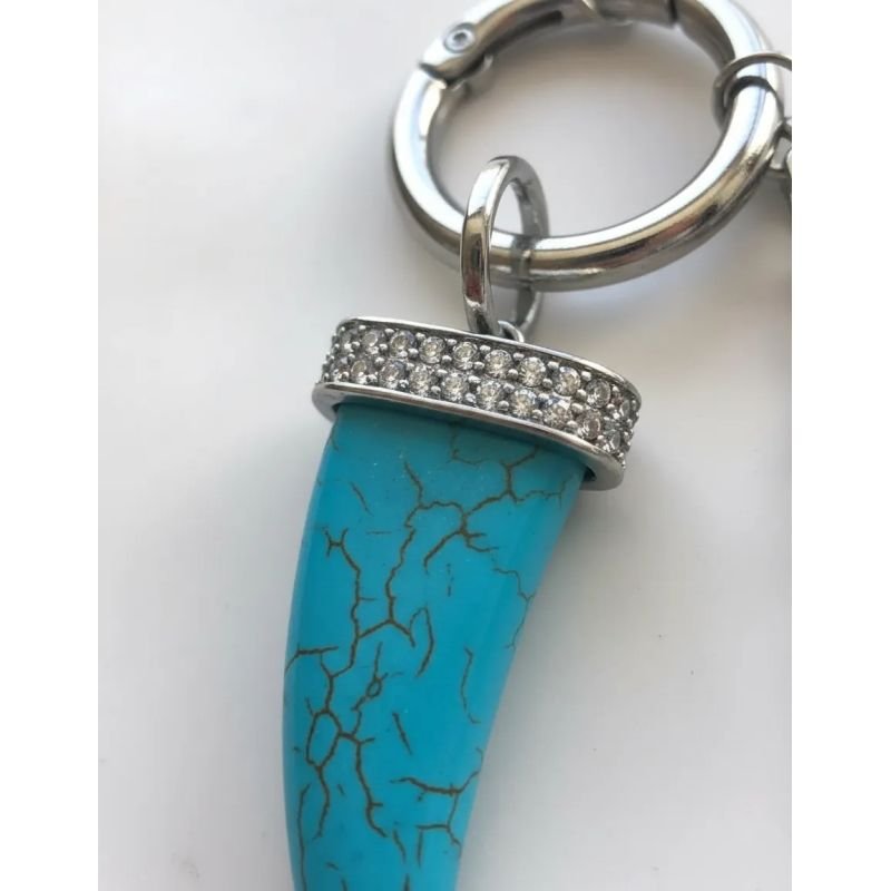 Colar Talismã Boho Turquesa