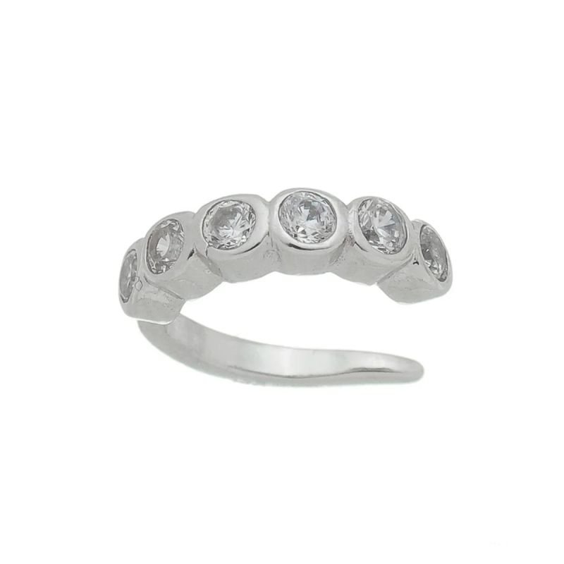 Mini Piercing Fake Bolinha Cravejada